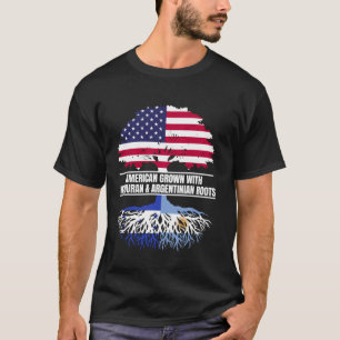 Amerikanisch angebaut mit Flaggen-Herkunft hondura T-Shirt