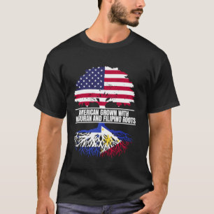 Amerikanisch angebaut mit Flaggen-Herkunft Hondura T-Shirt