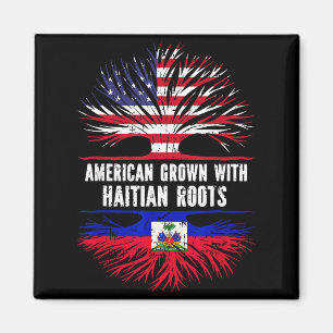 Amerikanisch angebaut mit haitianischen Wurzeln US Magnet