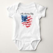 amerikanisch baby strampler (Vorderseite)
