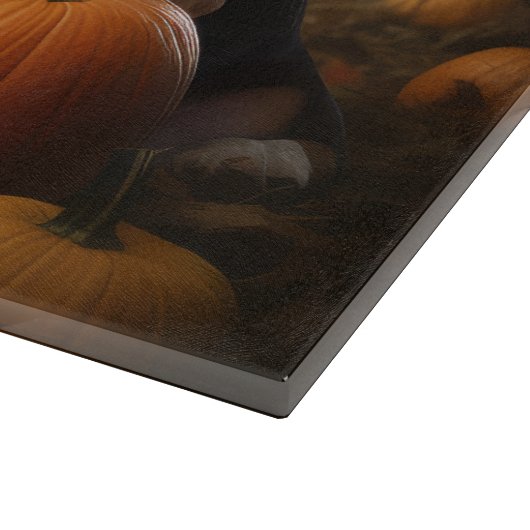 Amerikanisch-englischer Foxhound Welpen Herbst Fre Schneidebrett (Ecke)