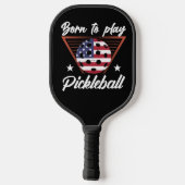 Amerikanisch geboren pickleball schläger (Rückseite)