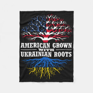 Amerikanisch Gewachsen Mit Ukrainischen Wurzeln Ba Fleecedecke