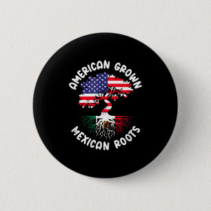 Amerikanisch gewachsene mexikanische Wurzeln Mexic Button