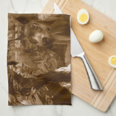 amerikanisch handtuch (Viertel Falte)