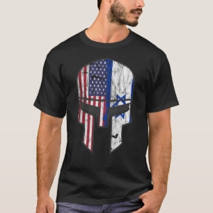 Amerikanisch-israelische Allianz - Spartaner Stolz T-Shirt