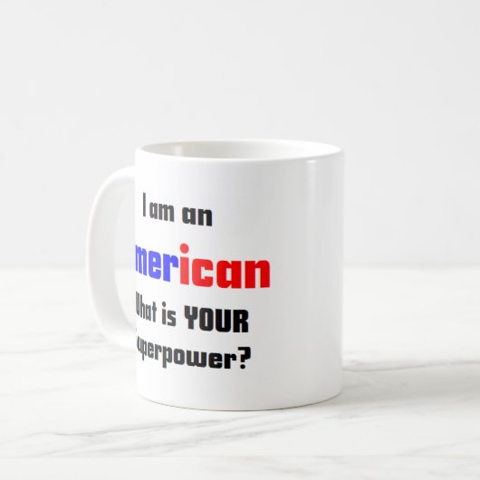 amerikanisch kaffeetasse (Vorderseite Links)