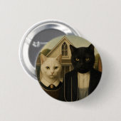 Amerikanisch Katholisch Button (Vorne & Hinten)