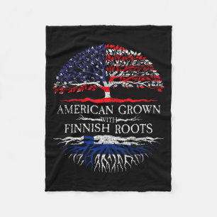 Amerikanisch mit finnischen Wurzeln Finnland Fleecedecke