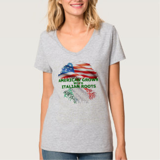 Amerikanisch mit italienischen Wurzeln T-Shirt