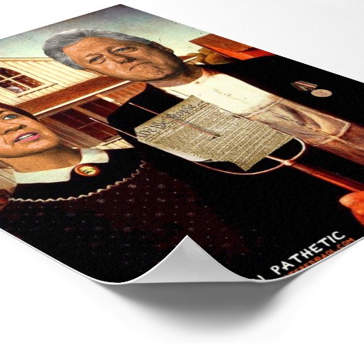 Amerikanisch Pathetisch Poster (Ecke)