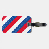 amerikanisch patriotisch gepäckanhänger (Rückseite horizontal)