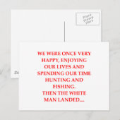 amerikanisch postkarte (Vorne/Hinten)