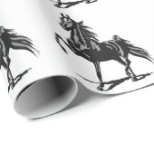 Amerikanisch Saddlebred Geschenkpapier (Rolleneckpunkt)