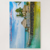 Amerikanisch Samoa Beach Szene. Jigsaw Puzzle (Vertikal)