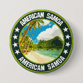 Amerikanisch-Samoa Button (Vorderseite)