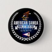 Amerikanisch-Samoa Button (Vorderseite)