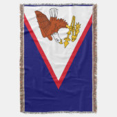 Amerikanisch-Samoa Decke (Vorderseite Vertikal)