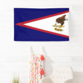 Amerikanisch-Samoa-Flagge Banner (Insitu)