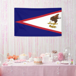 Amerikanisch-Samoa-Flagge Banner