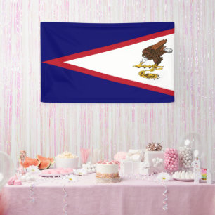 Amerikanisch-Samoa-Flagge Banner