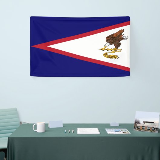 Amerikanisch-Samoa-Flagge Banner (Messeveranstaltung)
