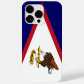 Amerikanisch-Samoa-Flagge Case-Mate iPhone Hülle (Rückseite)