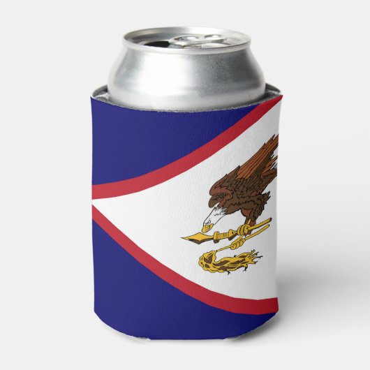 Amerikanisch-Samoa-Flagge Dosenkühler (Kanne Vorderseite)