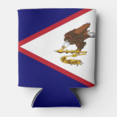 Amerikanisch-Samoa-Flagge Dosenkühler (Vorderseite)