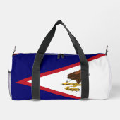 Amerikanisch-Samoa-Flagge Duffle Bag (Rückseite)