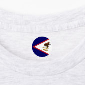 Amerikanisch-Samoa-Flagge Etiketten (Befestigt)