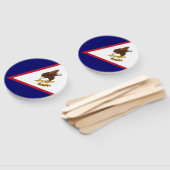 Amerikanisch-Samoa-Flagge Fächer (Non-assembled)