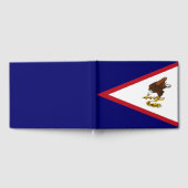 Amerikanisch-Samoa-Flagge Gästebuch (Voll)