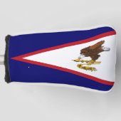 Amerikanisch-Samoa-Flagge Golf Headcover (Vorderseite)