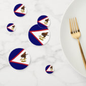 Amerikanisch-Samoa-Flagge Konfetti (Gruppe)