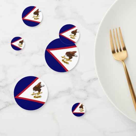 Amerikanisch-Samoa-Flagge Konfetti (Gruppe)