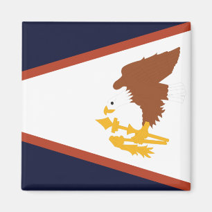 Amerikanisch-Samoa-Flagge Magnet