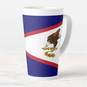 Amerikanisch-Samoa-Flagge Milchtasse