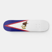 Amerikanisch-Samoa-Flagge Skateboard (Horizontal)