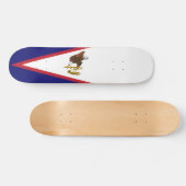 Amerikanisch-Samoa-Flagge Skateboard (Horizontal)