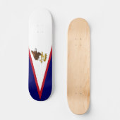 Amerikanisch-Samoa-Flagge Skateboard (Vorderseite)