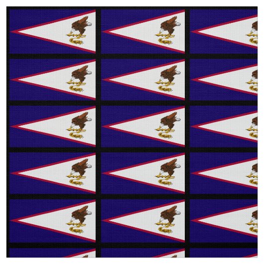 Amerikanisch-Samoa-Flagge Stoff (Muster)