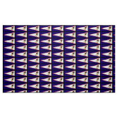 Amerikanisch-Samoa-Flagge Stoff (Fat Quarter (45,7 x 55,9 cm))