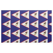 Amerikanisch-Samoa-Flagge Stoff (Fat Quarter (45,7 x 55,9 cm))