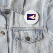 Amerikanisch-Samoa-Flaggenknopf Button (Beispiel)