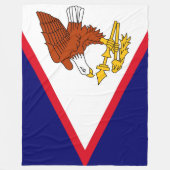 Amerikanisch-Samoa Fleecedecke (Vorderseite)