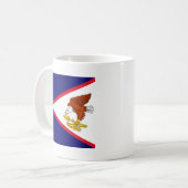 Amerikanisch-Samoa Kaffeetasse (Vorderseite Links)