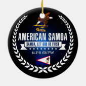 Amerikanisch-Samoa Keramikornament (Hinten)