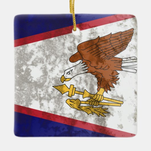 Amerikanisch-Samoa Keramikornament (Vorderseite)