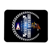 Amerikanisch-Samoa Magnet (Horizontal)